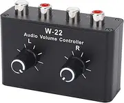 Volume Control, Volume Knob, 3.5mm Volume Control Box Balance Adjuster Small Attenuator Knob Line Volume Control Box