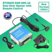 4G RTU5025 GSM SMS Gate Alarm Door Opener with Relay Remote Control AU