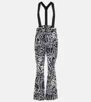 [Dolce & Gabbana] Dolce & Gabbana Logo-print ski salopettes AU 14 multicoloured