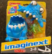 BLUE ALIEN MONSTER Fisher-Price IMAGINEXT Space Shuttle Mission Moon NEW 2009