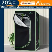 Grow Tent Light Kit 80x80x160CM 1000W LED Full Spectrum Vent Fan Indoor Ga 0-4IN