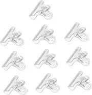 NOLITOY Beginner Professional Nail Art 10 Pack Manicure Clips Nail Fixing Binder Clips Plastic Easy Application