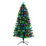 Christabelle 2.1m Enchanted Pre Lit Fibre Optic Christmas Tree