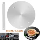 Electric Cooker Induction Hob Plate Adapter Heat Diffuser w/Removable Handle 1pc