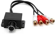 Remote Level Control for Car Audio Universal Bass Level Controller 2* Inputs/outputs