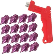 [SUPVOX] Spikes Small Adjustable Wrench Spike Shoes Golf Shoes Running Spikes Golf Cleat Replacement Golf Spikes Golf Socks Hole Shoe Accessories Impact Wrench