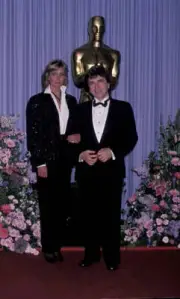 Bo Derek and Dudley Moore during 61st Annual Academy Awards - 1989 Old Photo 1