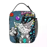 c236 Battle Cats Lunch Bags Insulated Lunch Tote Waterproof Thermal Bag Resuable Picnic Bags for Woman Work Children School k236