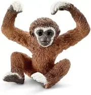 NEW Schleich 14718 Yong Gibbon Monkey RETIRED wild life figurine animal rare toy