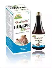 Geofresh Hunger 24 Syrup (200ml) Natural Apetite Stimulant + F/S