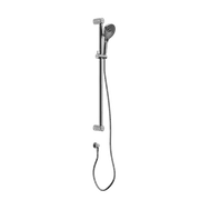 Nero Mecca Care 32mm Grab Rail And Adjustable Shower Rail Set 900mm Chrome NRCS005CH