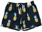 Chubbies Swim Trunks Mens Size 2XL Shorts Pineapple Sundaes Black Lined 5.5" NEW