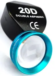 20D Blue Color Lens With Case For Diagnose