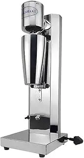Milkshake Maker 2 Speeds Electric Milk Shaker Machine Drink Mixer 304 Stainless Steel Milkshake Machine Smoothie Maker Blender Milk Frother Coffee Foamer Milk Tea Mixer for Protein Shakes Cocktails
