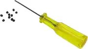 SERMALOER Brand #Hex Screw-1 Industrial Overlock Sewing Machine Needle Set 1.6MM Hex Screw driver with 10PCS Needle Clamp Screw Compatible with Consew Juki Pegasus