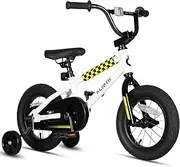 vollsch BMX Style Kids Bike for 2-8 Years Old Boys Girls Toddlers 12 14 16 Inches Bicycle with Training Wheels Coaster Brake, Multiple Color