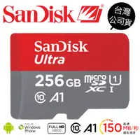 在飛比找蝦皮商城優惠-Sandisk Ultra MicroSD SDXC 256