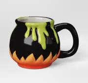 Hyde & Eek! Target Halloween Black Cauldron w/Green Potion Mug/Cup w/Handle NEW