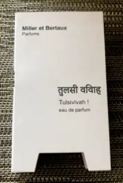 Authentic Miller Et Bertaux Tulsivivah Perfume Mini