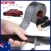 Carbon Fiber Car Door Scuff Sill Panel Cover Guards Step Protector Universal (for: Isuzu)