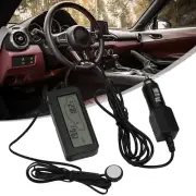 Professional LCD Car Thermometer for Measuring Internal & External Temperature