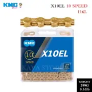 KMC 10 Speed X10EL Ti-N Gold Super Light 116 Links MTB Bicycle Road Bike Chains