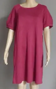NEW Cynthia Rowley Women's T-Shirt Style Dress Tunic Size L