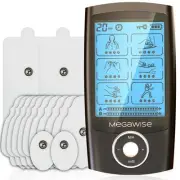 48 Modes（24 * 2） Dual Channel EMS TENS Unit Muscle Stimulator with 14Pcs Reus...