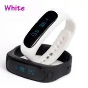 Smart Wrist Watch Bracelet Waterproof IP57 Bluetooth 4.0 for iOS Android - White