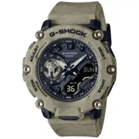 在飛比找momo購物網優惠-【CASIO 卡西歐】G-SHOCK 荒野沙漠樹脂錶帶礦物玻