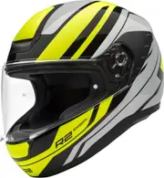 Schuberth R2 Enforcer Helmet, grey-yellow, Size XS for Men Grey Yellow