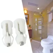 WC Seat Screw Kit Toilet Seat Screws Toilet Nut Cover Practical Top Fix
