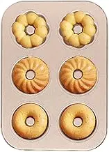 Donut Pan | Nonstick Doughnut Mold Bagel Bakeware Tray for Kitchen,Heat Resistant Cake Muffin Maker for Oven, Airfryer, Bakery