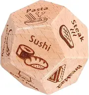 BCOATH Food Decision Dice Decision for Family Gatherings Parties No Batteries Needed Fun Dinner Idea
