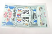TAMIYA 1/10 ALPINE A110 MONTE-CARLO '71 decals