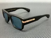 GUCCI GG1517S 002 Matte Black Blue Unisex 54 mm Medium Sunglasses