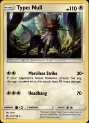 (SM05-115 PARALLEL FOIL) Type: Null Rare Pokemon Ultra Prism Card # 115