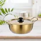 Korean Ramen Pot Stainless Steel Soup Pot Pot for