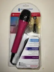Singing Machine Wired Microphone for Karaoke, (Pink) - Unidirectional 1, Pink