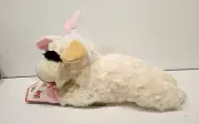 MultiPet Lambchop Easter Bunny Ears 10" Dog Toy
