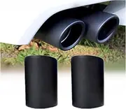 Compatible For Toyota Camry SE/XSE 2018 2019 2020 2021 2022 2023 2024 Matte Black Rear Exhaust Muffler Tip End tip(2pcs)