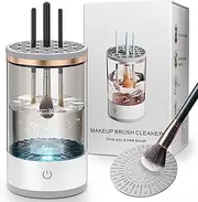 Electric Makeup Brush Cleaner, Professional Makeup Brush Cleaning Machine, Cosmetic Brush Swirl Cleanser Tool, Quick Efficient Machine, Clean for Beauty Women Makeup Brushes