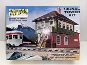 Atlas HO Scale Signal Tower Kit (704), Vintage Kit, Unassembled In Box