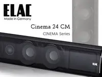 在飛比找Yahoo!奇摩拍賣優惠-【風尚音響】ELAC Cinema 24 CM 中央聲道揚聲
