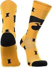 TCK Iowa Hawkeyes Socks Crew Length Sock Mayhem