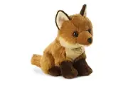Aurora Adorable Miyoni Tots Fox Kit Stuffed Animal - Lifelike Detail - Cherished Companionship - Brown 9 Inches