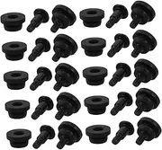 CHICAMPERA 30pcs SSD and Mounting Screws Shock Absorption Hard Disk Screws for 2.5 Inch Drives Computer Fasteners for DIY Enthusiasts Professional Technicians