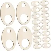 Operitacx 100pcs Wooden Embroidery Thread Organizer Floss Bobbins Rack Thread Storage Holder for DIY Sewing