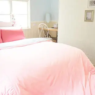 【Fotex芙特斯】輕甜粉-純棉玩色系列-雙人防蹣兩用被(物理性防蹣寢具)
