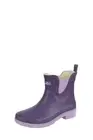 Thomas Cook Wynyard Jersey Designer Rubber Boots in Purple